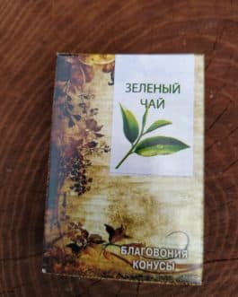 Зеленый чай конусы 10 шт.040