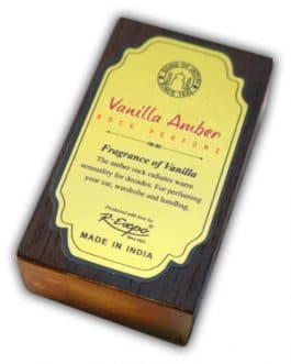 Смола Vanilla Amber 5gm в коробочке из красного дерева