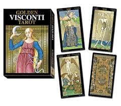 Golden Visconti Tarot — Gran Trumps (gold foil) /Lo Scarabeo/