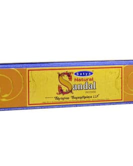 Natural Sandal  incense 15g Satya