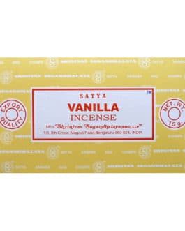 Vanilla  incense 15g Satya