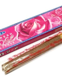 Fresh Rose  incense 10g Satya четырехгранник