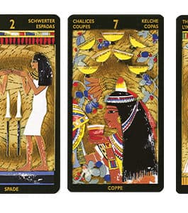 Tarot Nefertari (gold foil) /Lo Scarabeo/