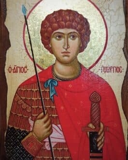 Икона «Георгий» 13х17 Греция