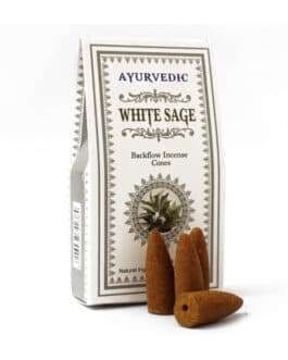 Сones WHITE SAGE 10 шт Ayurvedic