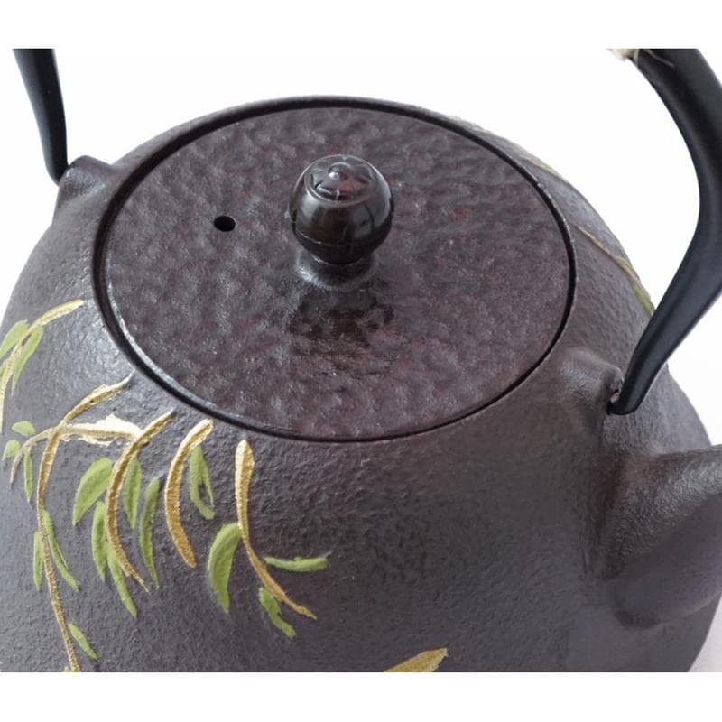 Чайник чугунный Тэцубин с ситом «Ласточка» 1100мл. 01800