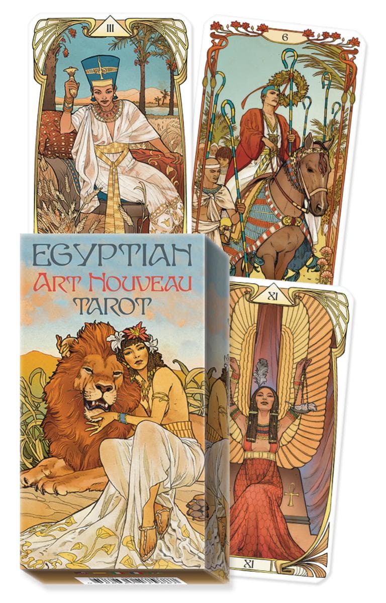 Egyptian Art Nouveau tarot /Єгипетське Арт Нуво Таро //Lo Scarabeo/