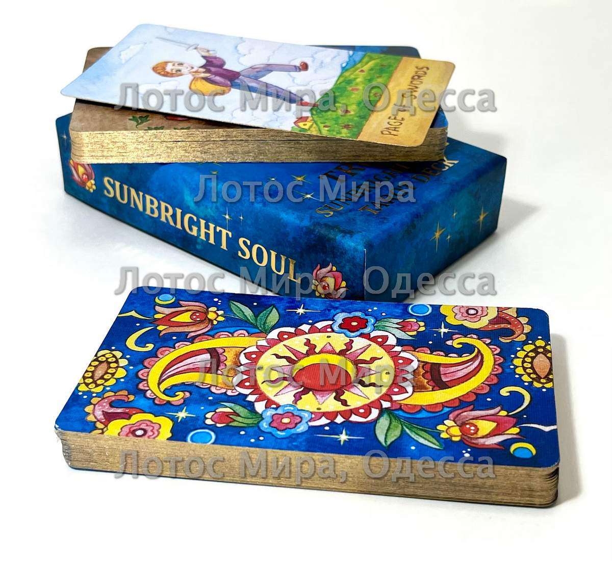 TRUE Sunbright Soul Tarot Deck/ Голубые /Украина/