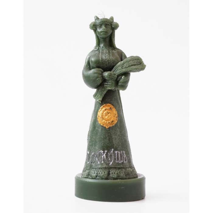 Свеча  «Макошь» славянский бог 14см. 0750