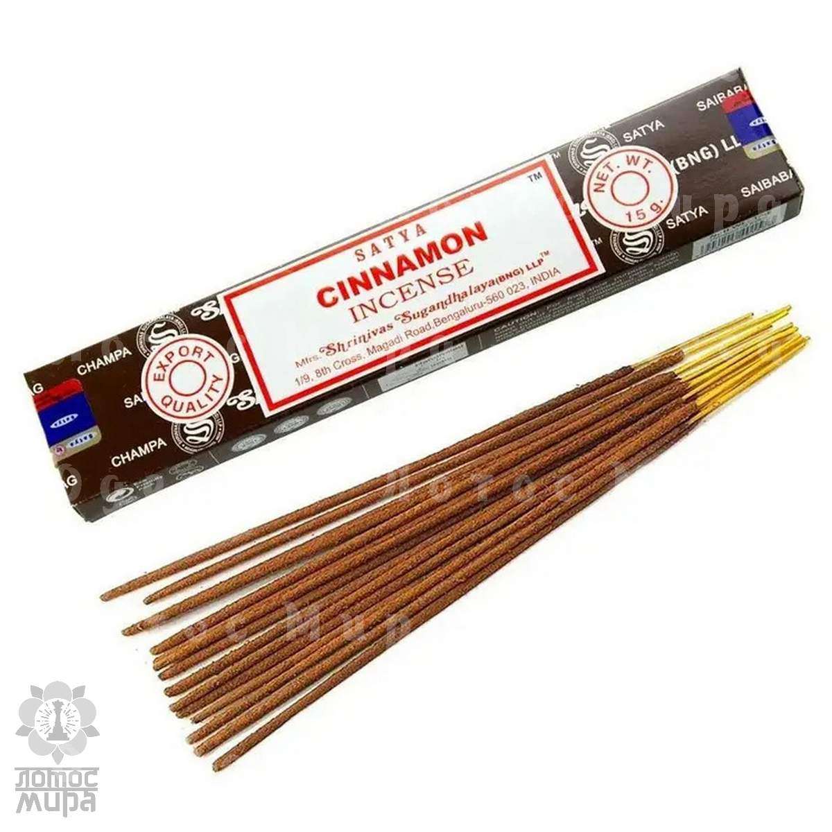 Cinnamon incense 15 g Satya