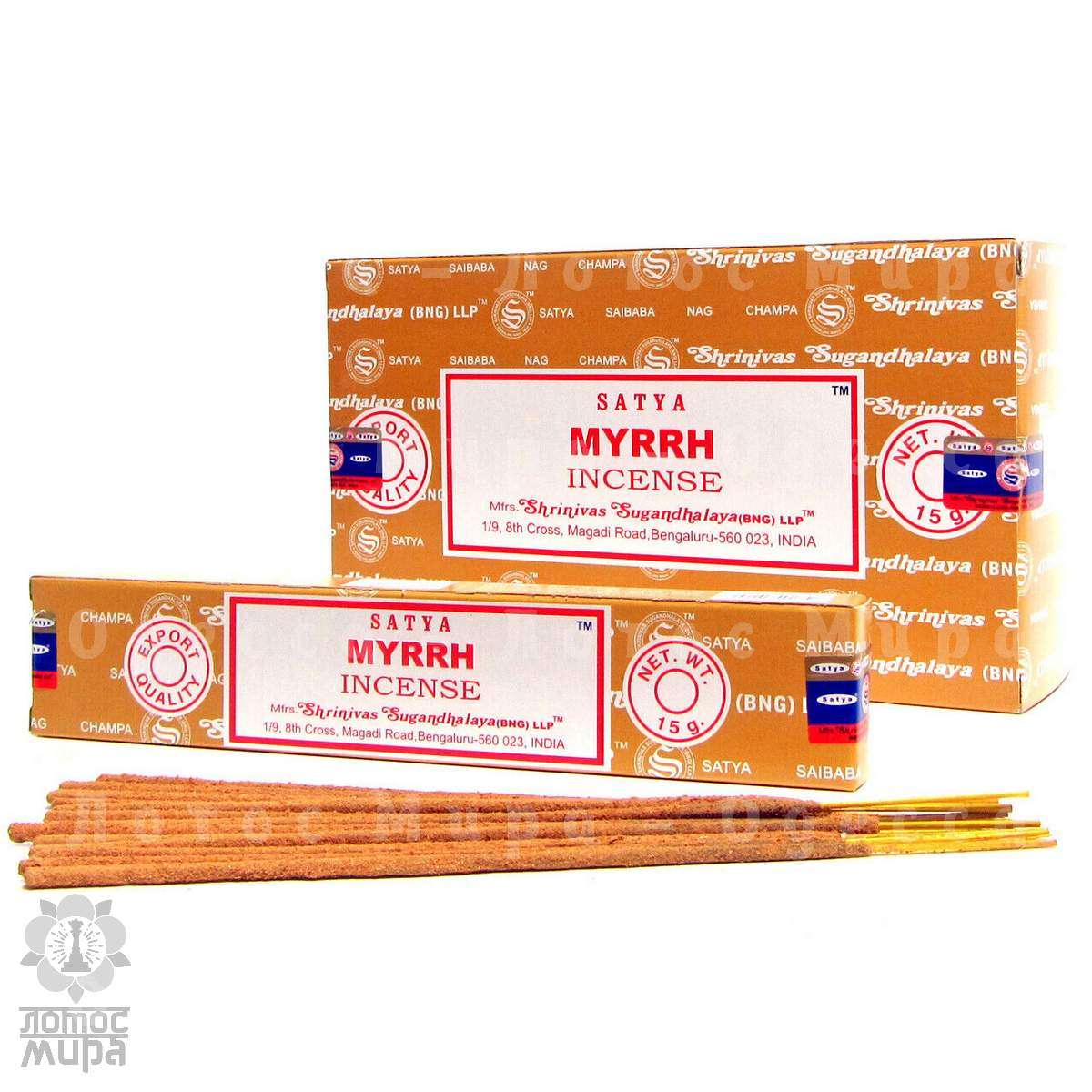 Myrra incense Satya 15g