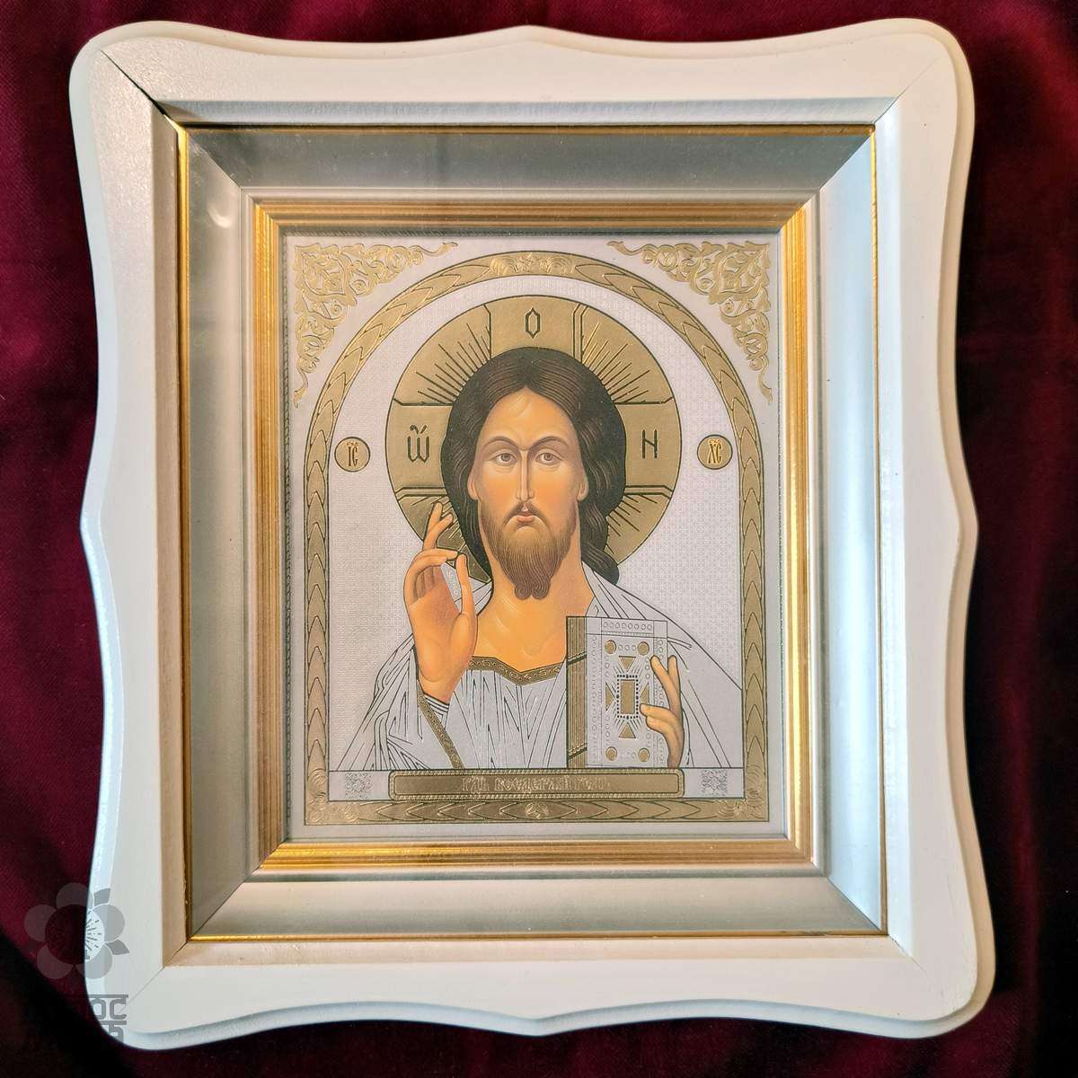 Икона»Иисус Вседержитель» подвенечная 20468