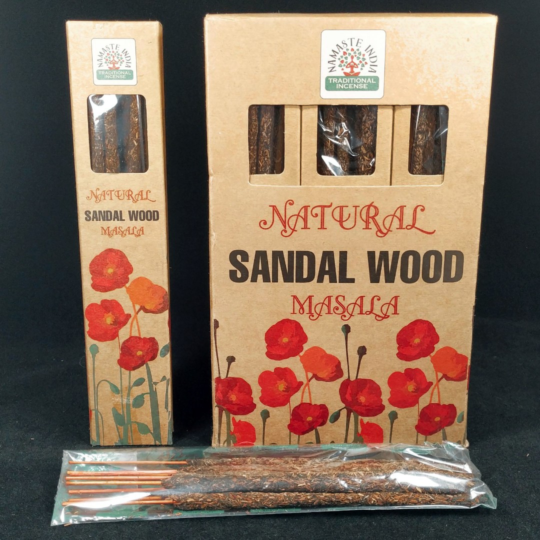Natural Sandal Wood 30g Namaste India