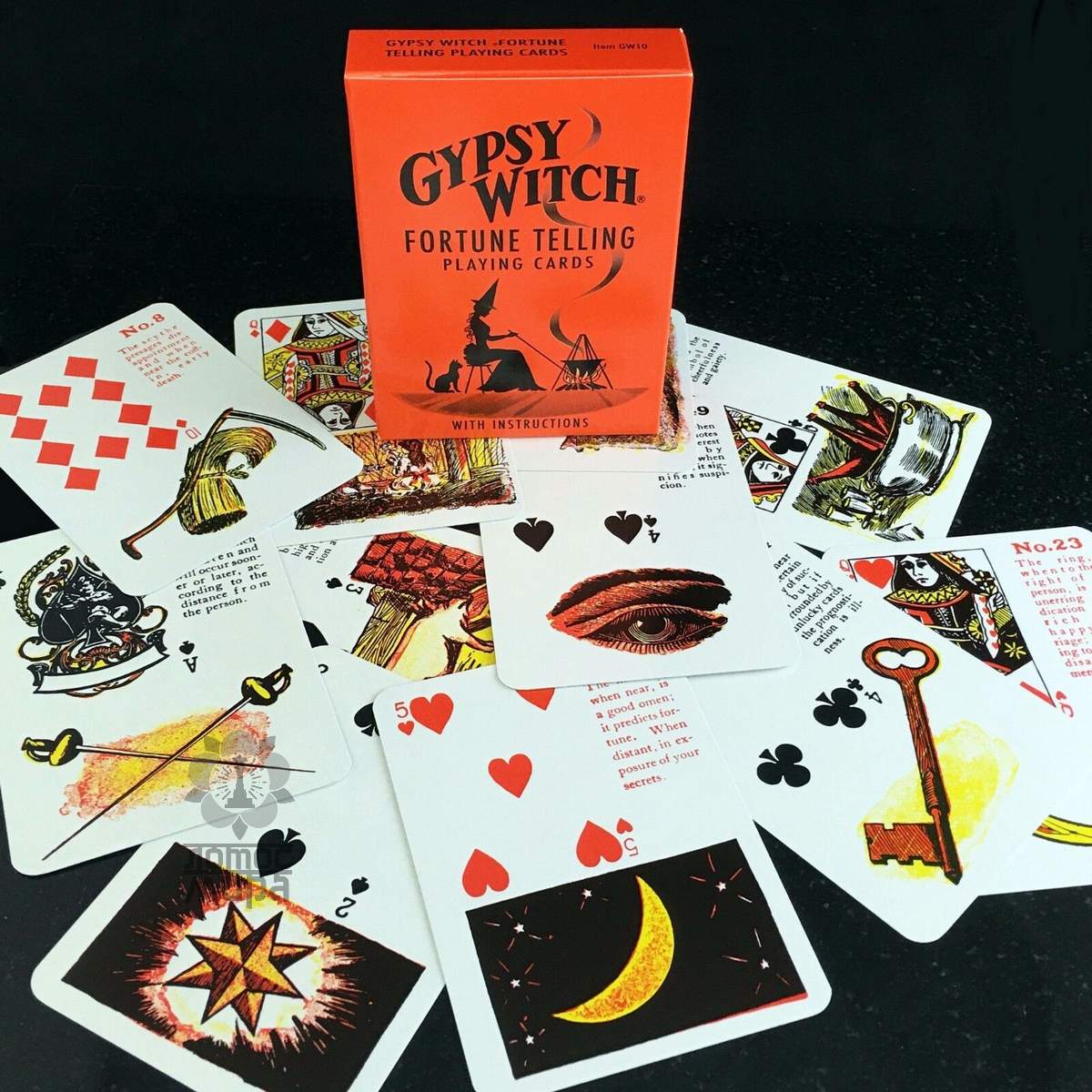 GYPSY WITCH Fortune Telling / Циганская Ведьма /US Games Systems/