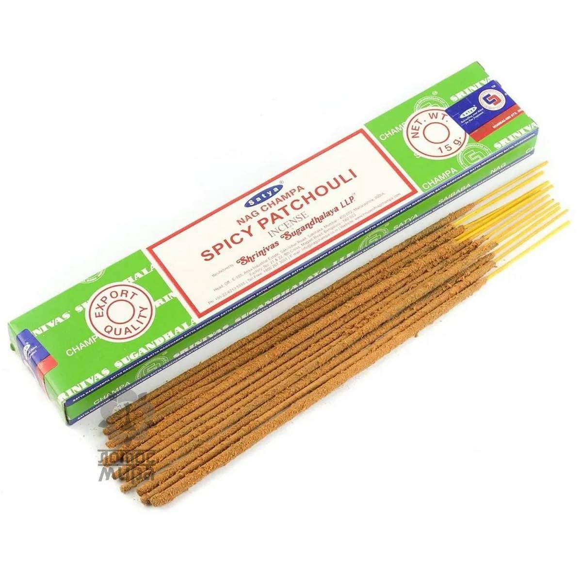 Nag Champa SPICY PATCHOULI 15g Satya