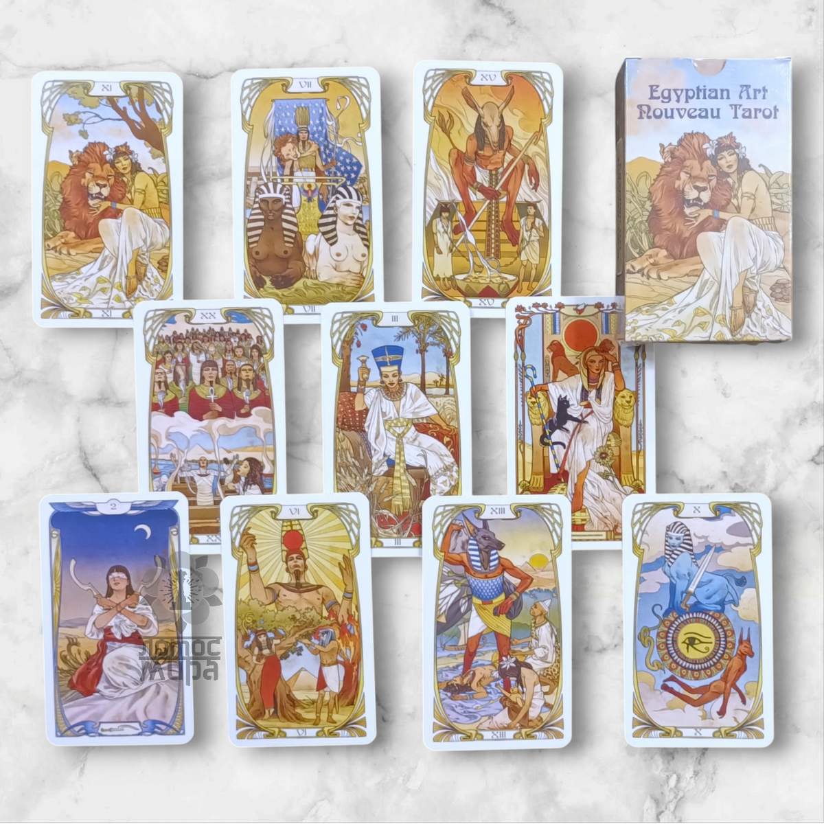 Egyptian Art Nouveau Tarot/ Єгипетське Таро Ар Нуво/ Украина/