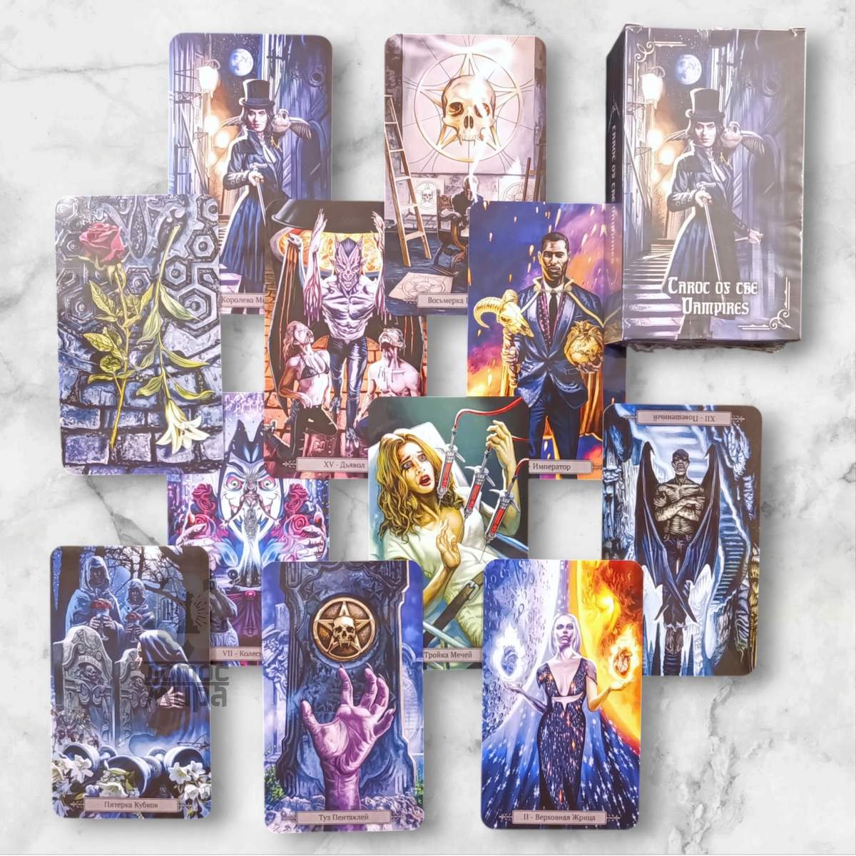 Tarot of the Vampires by Charles Harrington/ Вампірів Чарльза Харрінгтона/ Украина/