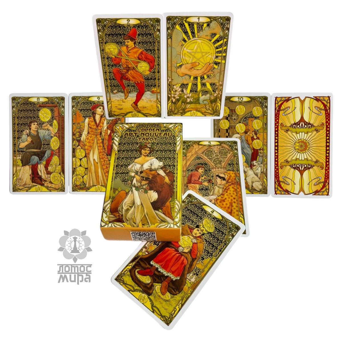 Golden Art Nouveau Tarot /Украина/