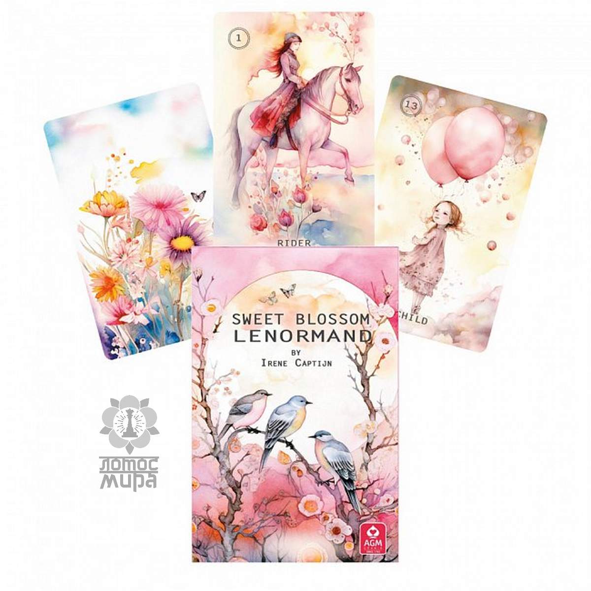 Sweet Blossom Lenormand /Сладкий Цветочный Оракул Ленорман/ Украина/