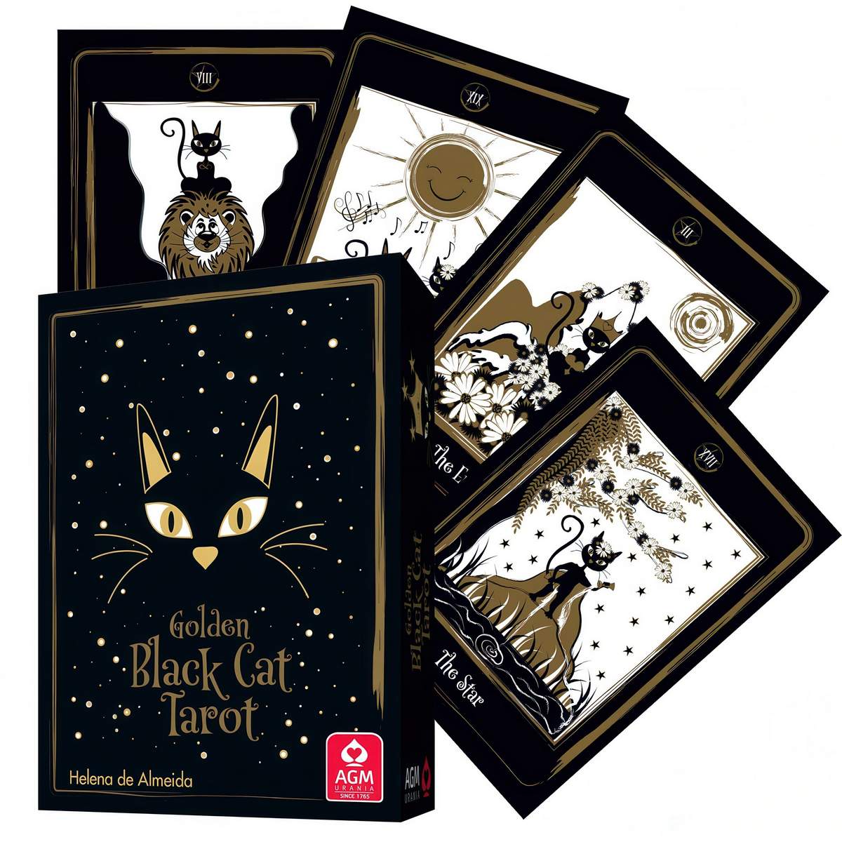 Golden Black Cat Tarot / AGM/
