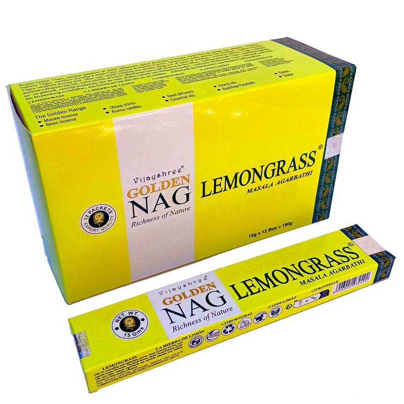 Golden Nag Lemongrass 15g Vijayshree