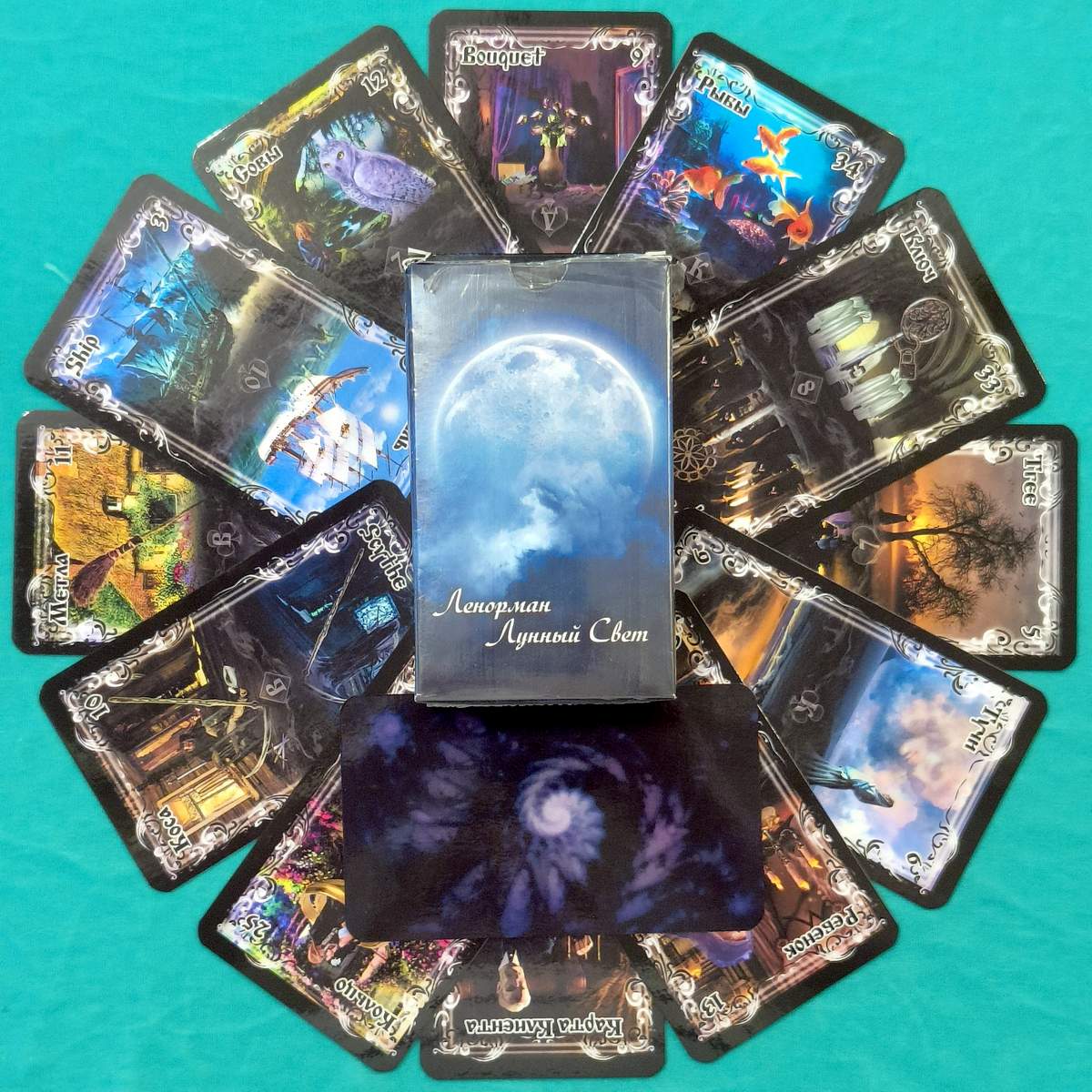Ленорман Місячне Сяйво/ Moonlight Lenormand/ Україна/