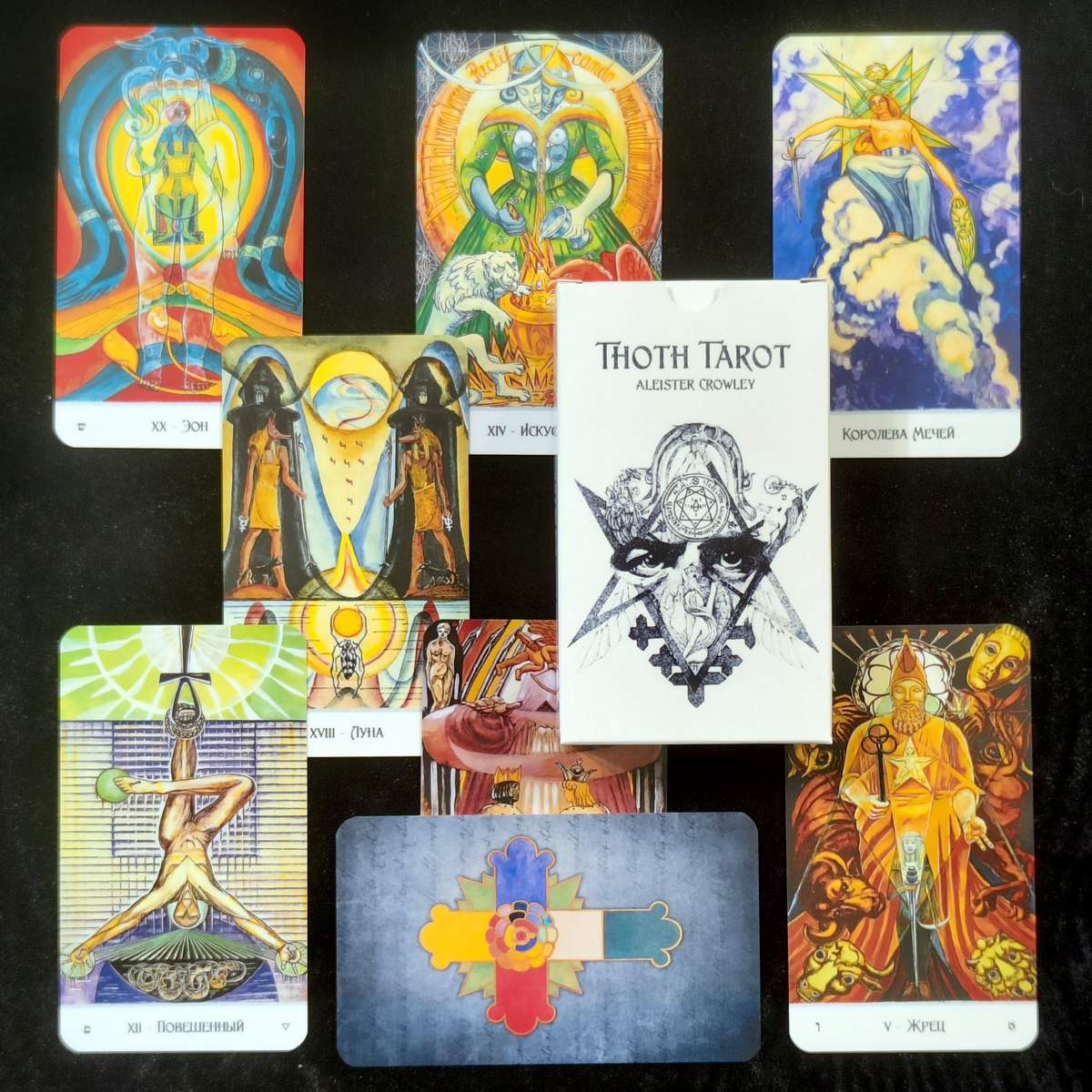 Aleister Crowley Thoth Tarot/ Тота Алістера Кроулі/ Україна/