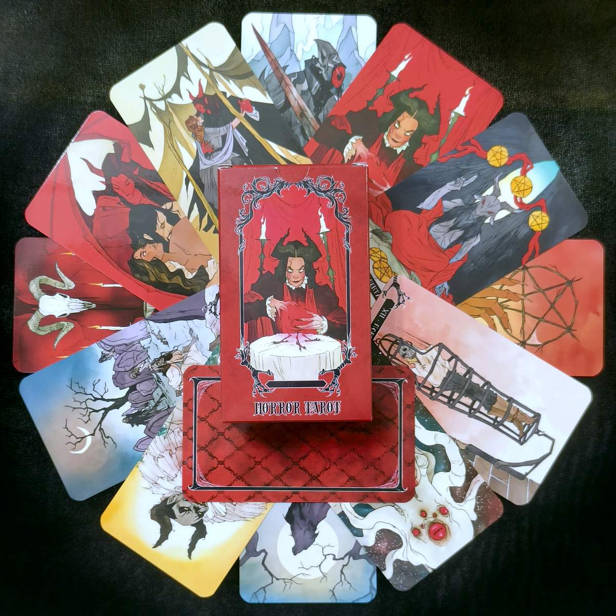 Horror Tarot (borderless)/Таро Жаху (безрамкове)/ Україна/