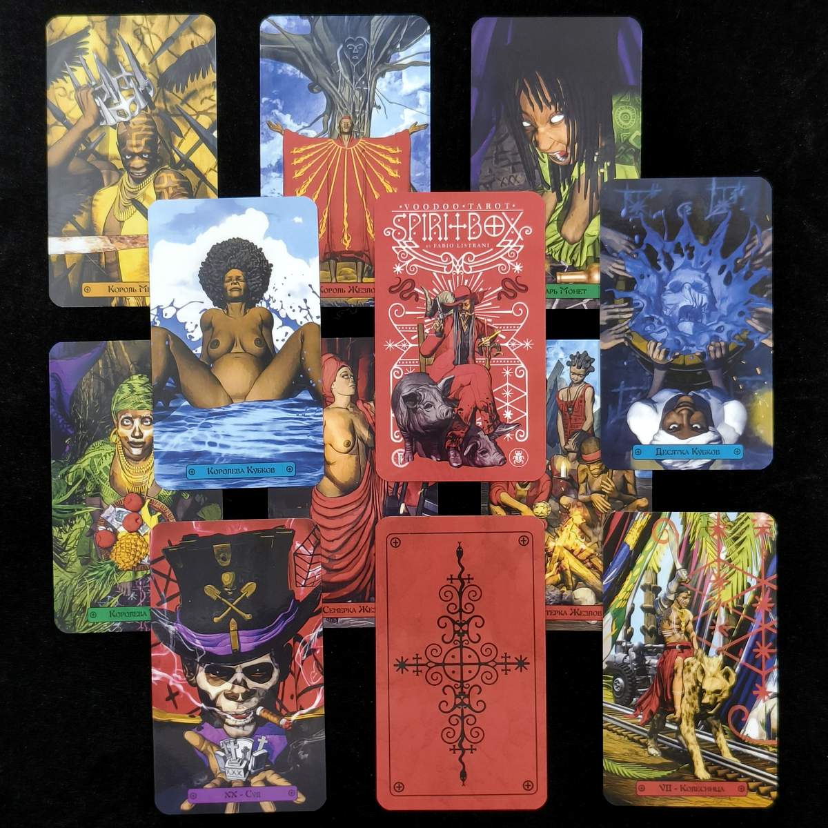 Voodoo Tarot — Spirit Box / Вуду — Скринька духів// Україна/