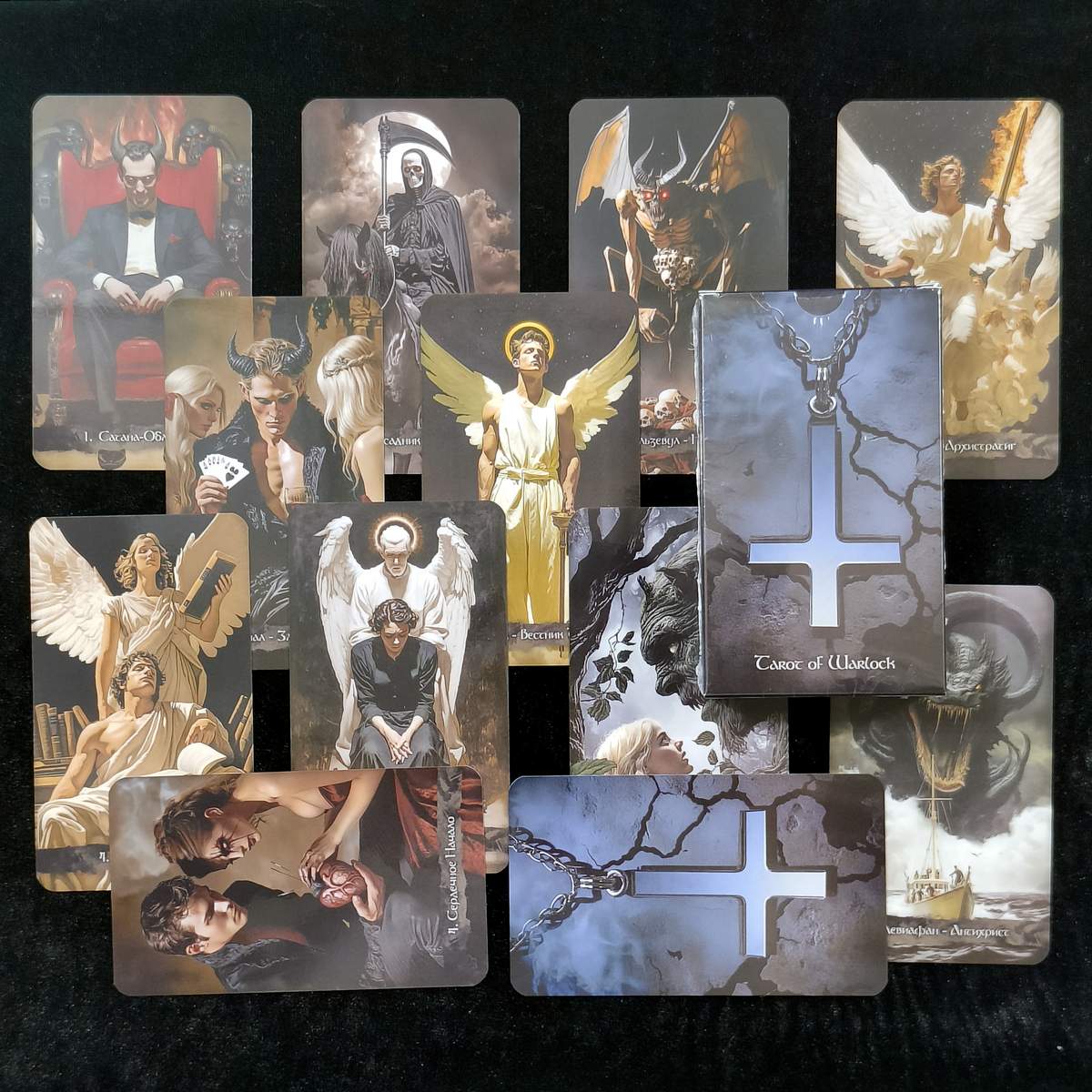 Tarot of Warlock/ 57 карт/ Таро Чорнокнижника/ Україна/ кольорове