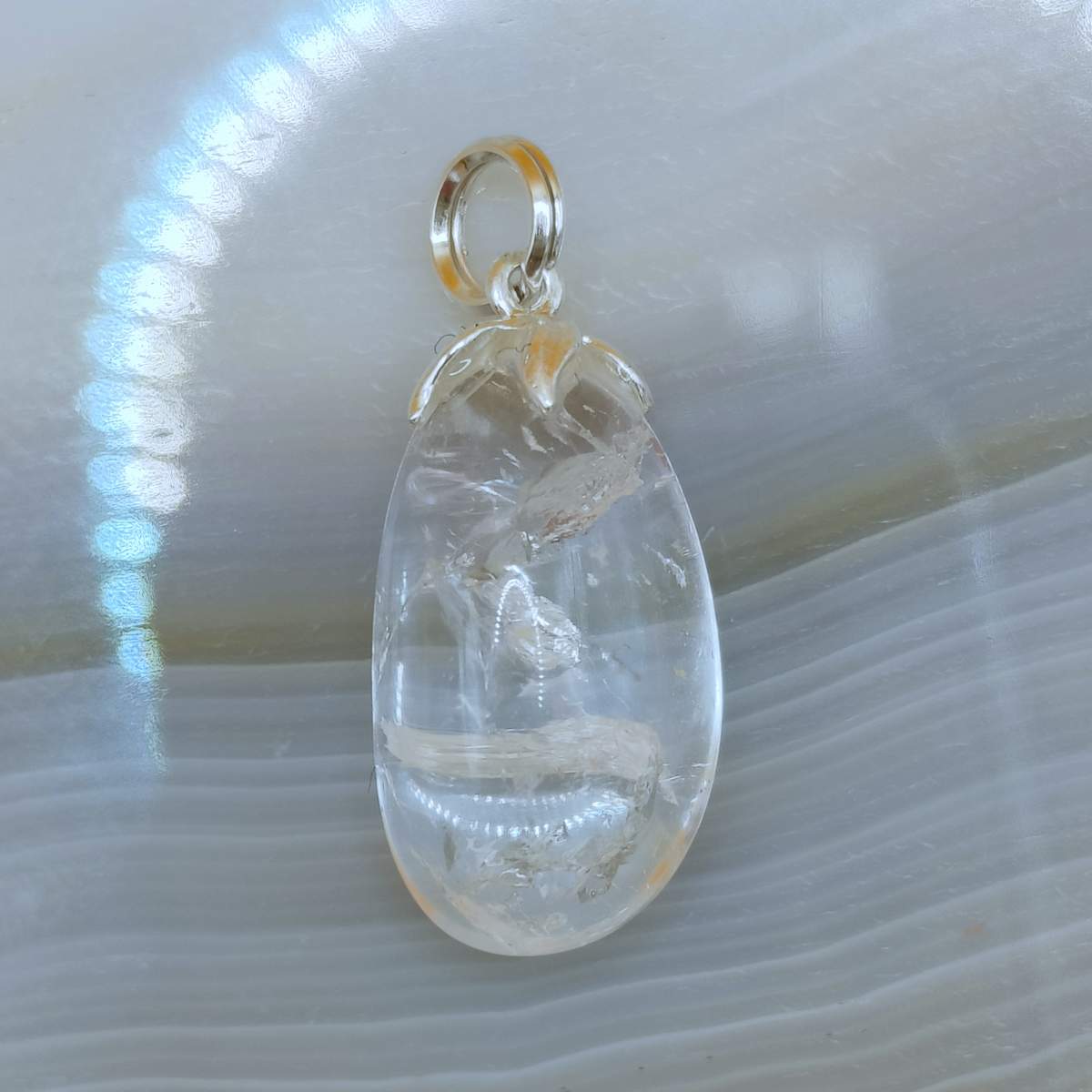 Гірський кришталь кулон /СЗ/ 0800