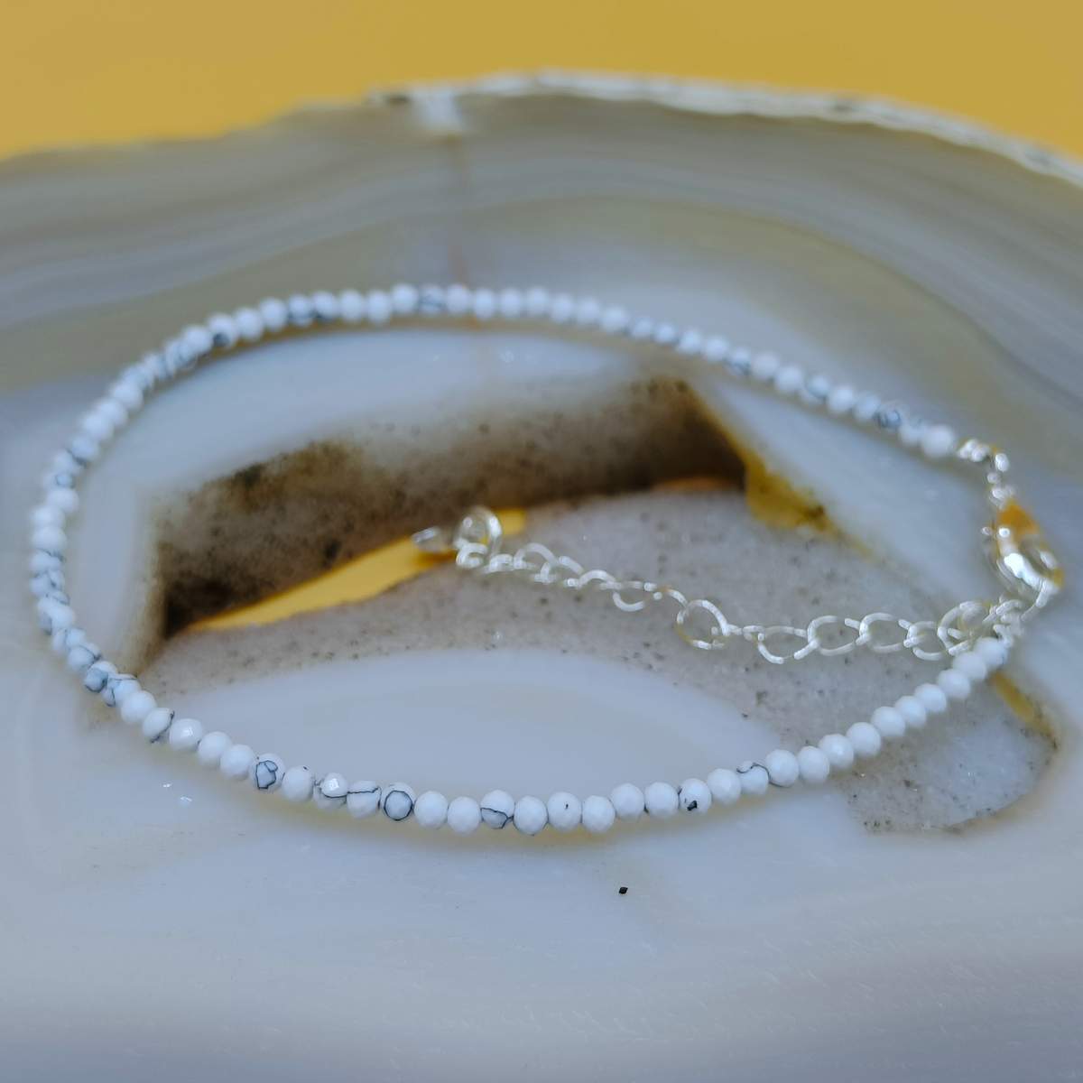 Браслет Кахолонг 2,2мм грань 0600