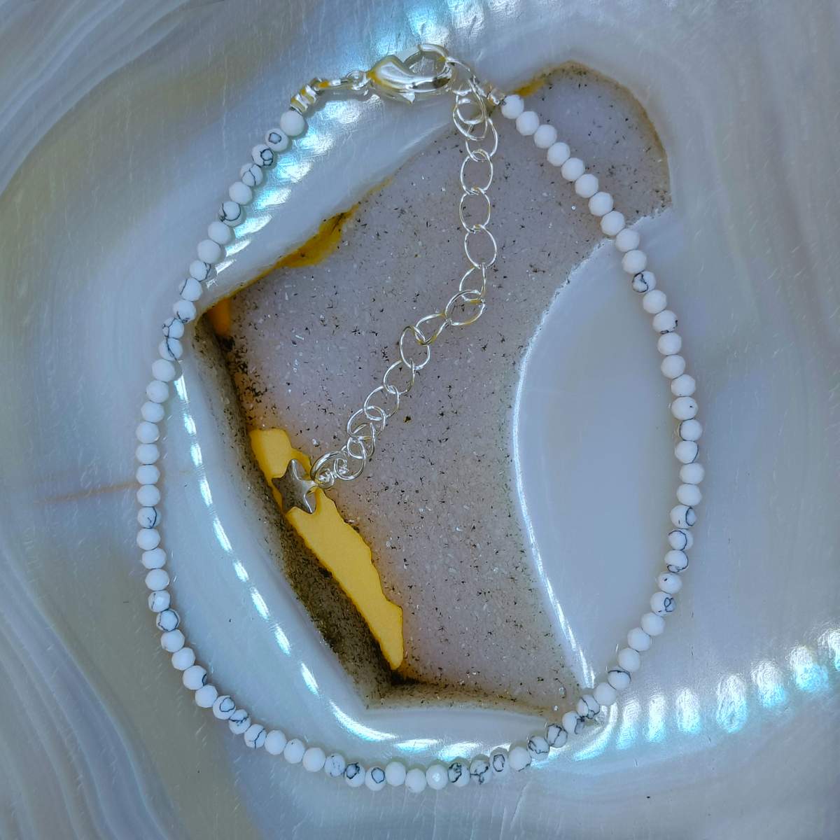 Браслет Кахолонг 2,2мм грань 0600