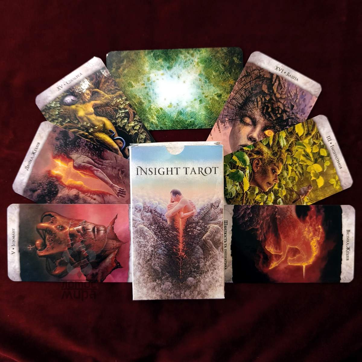 Insight Tarot /Кольоровий зріз/ Інсайт /Україна/