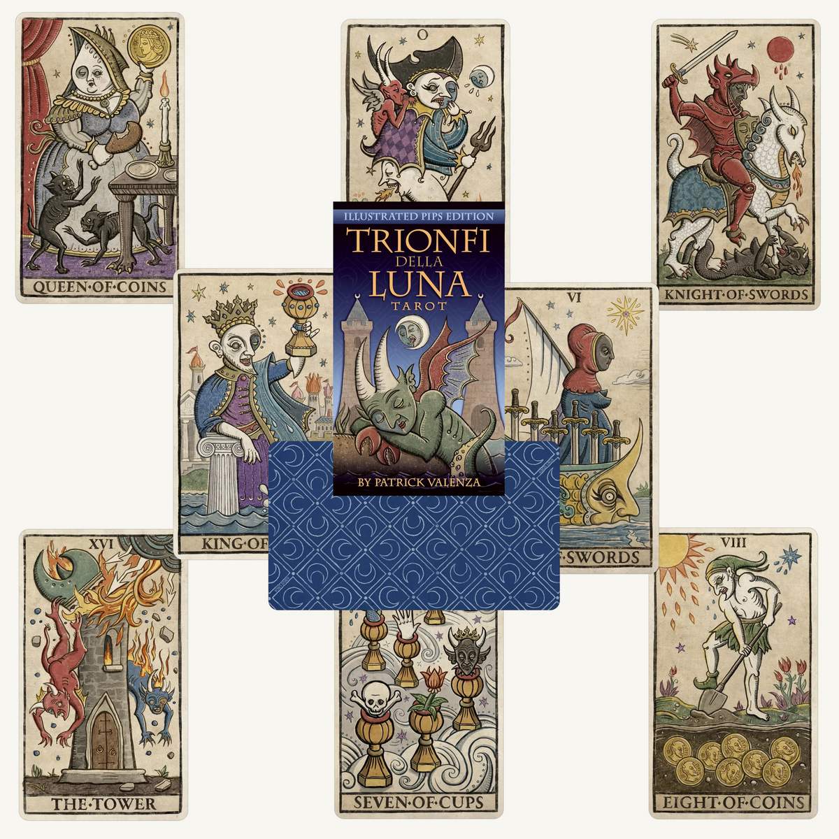 Trionfi della Luna Tarot / Триумфи Місяця /US Games Systems/