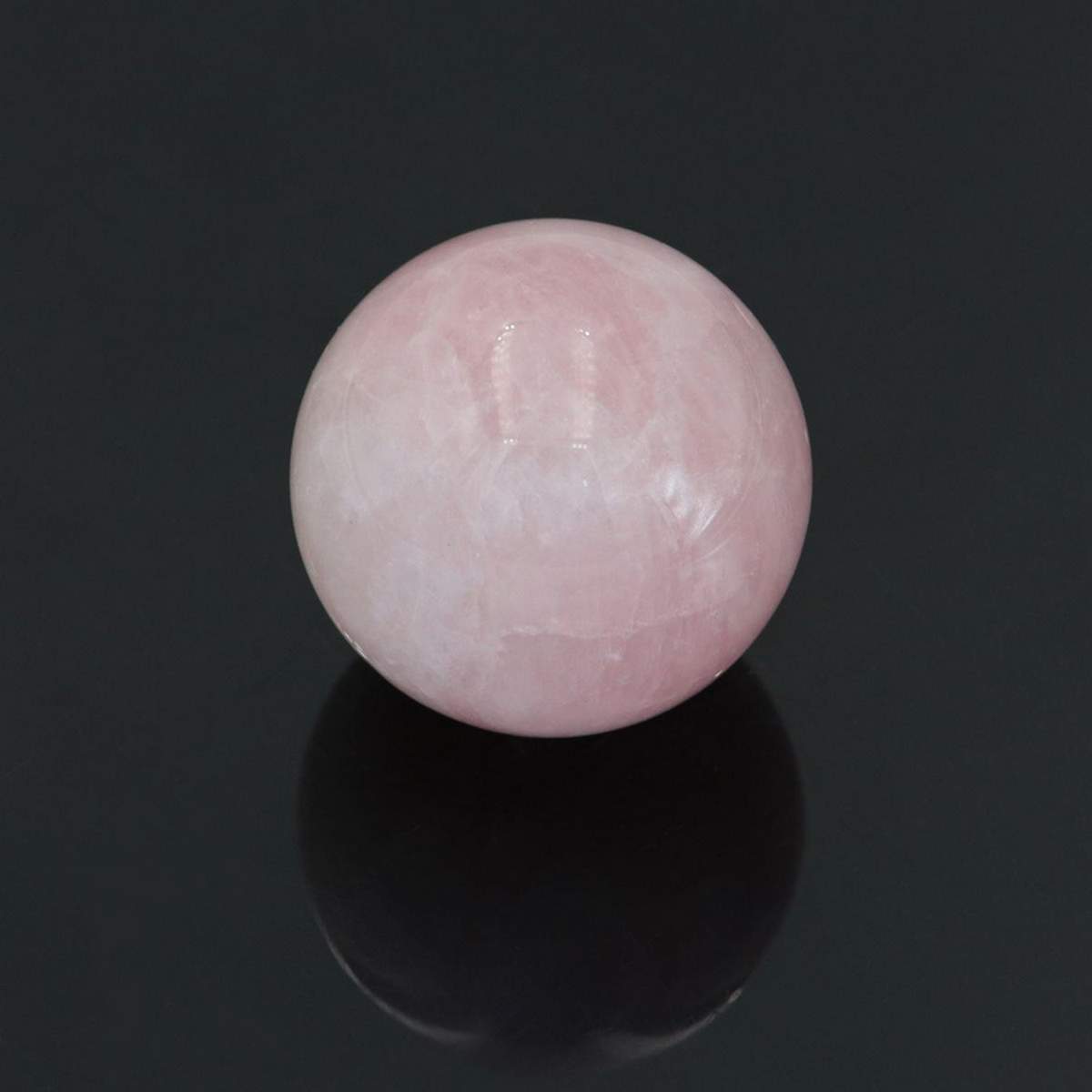Рожевий кварц куля 0480