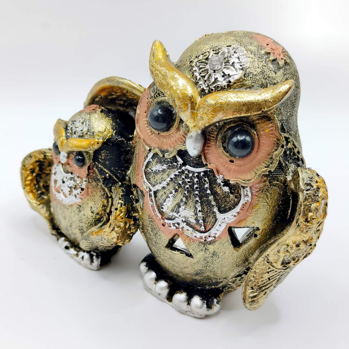 Сови сім’я 9см 0300