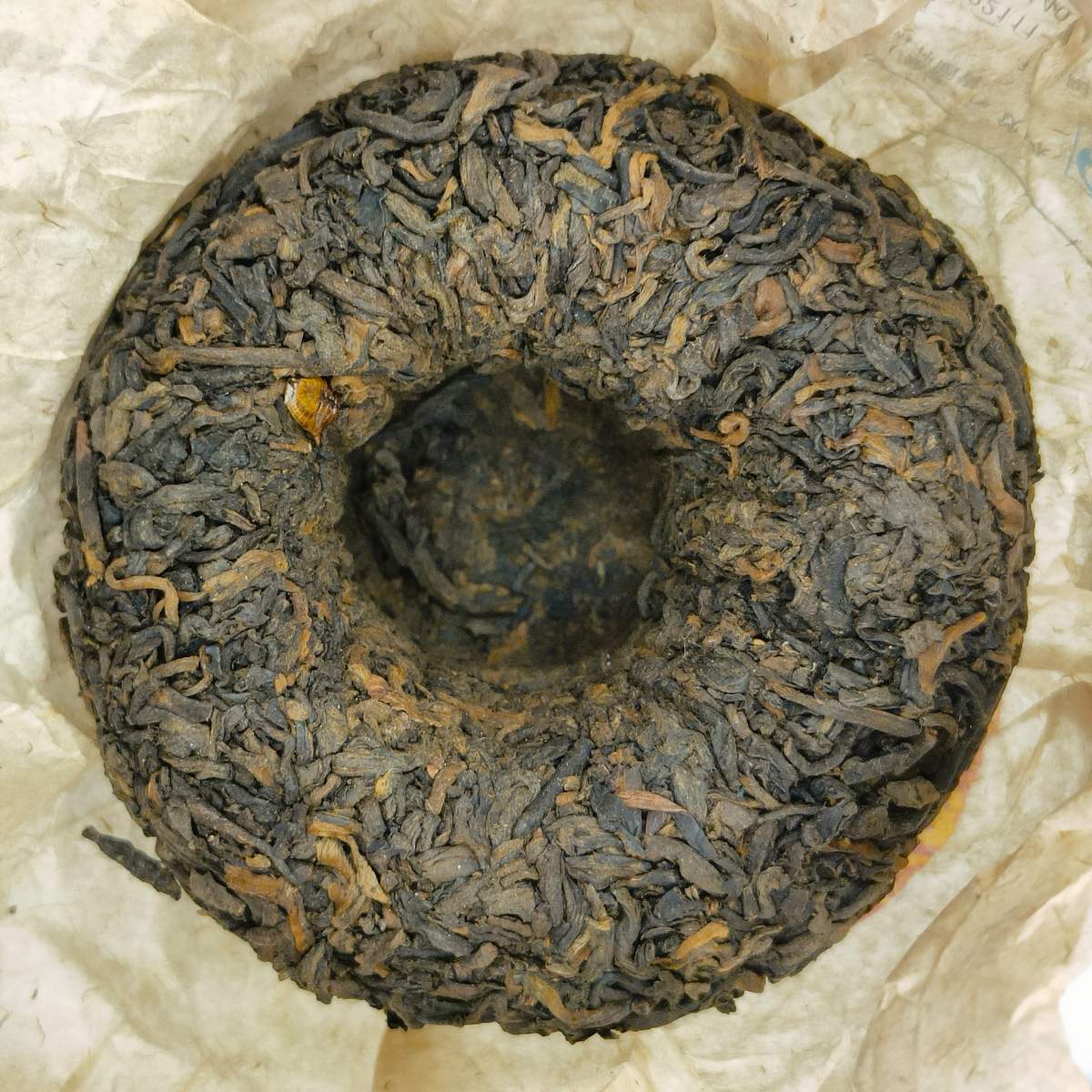 SHU-18095 Шу пуер 100 грам, 2010 рік 0400