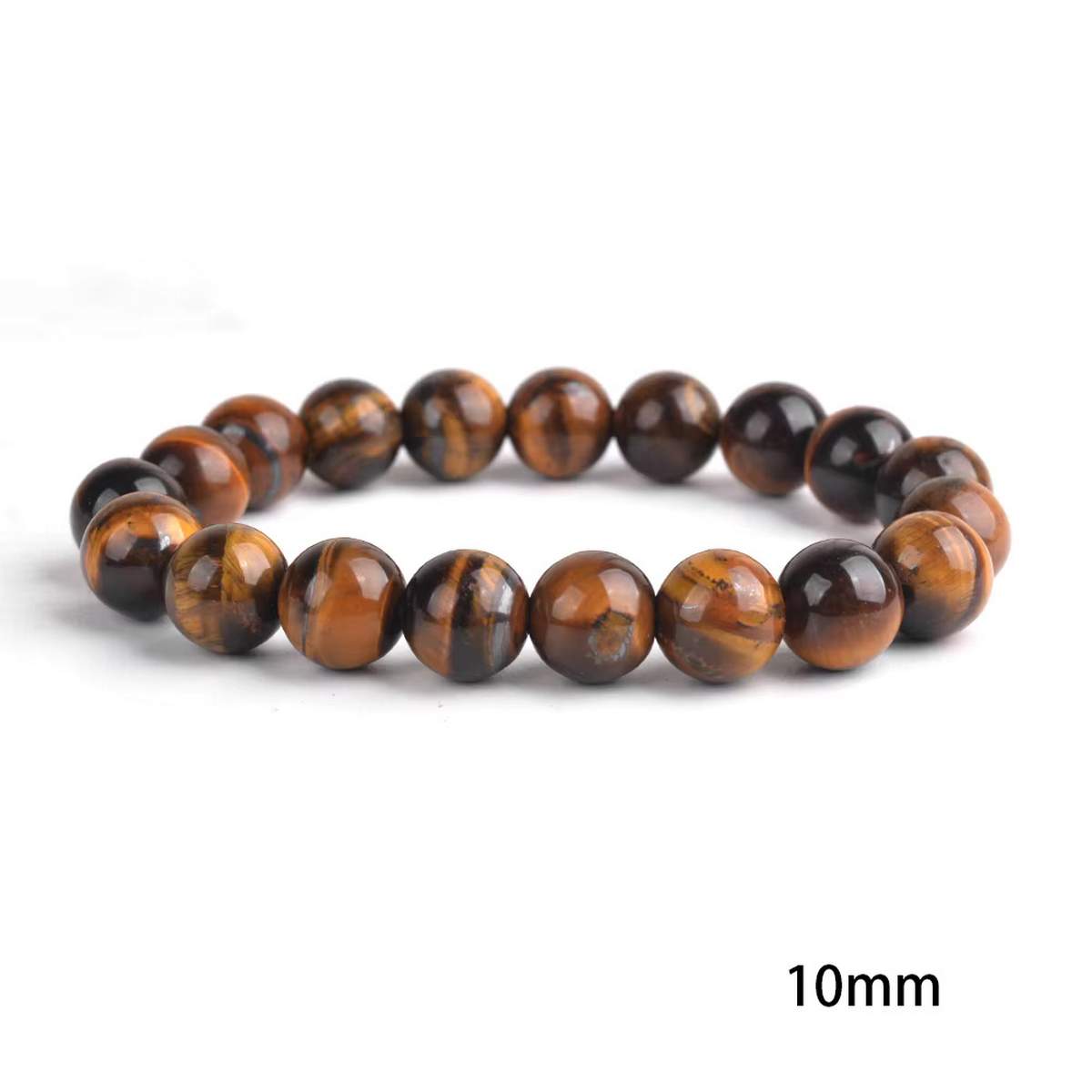 Браслет Тигрове око 10мм 0400