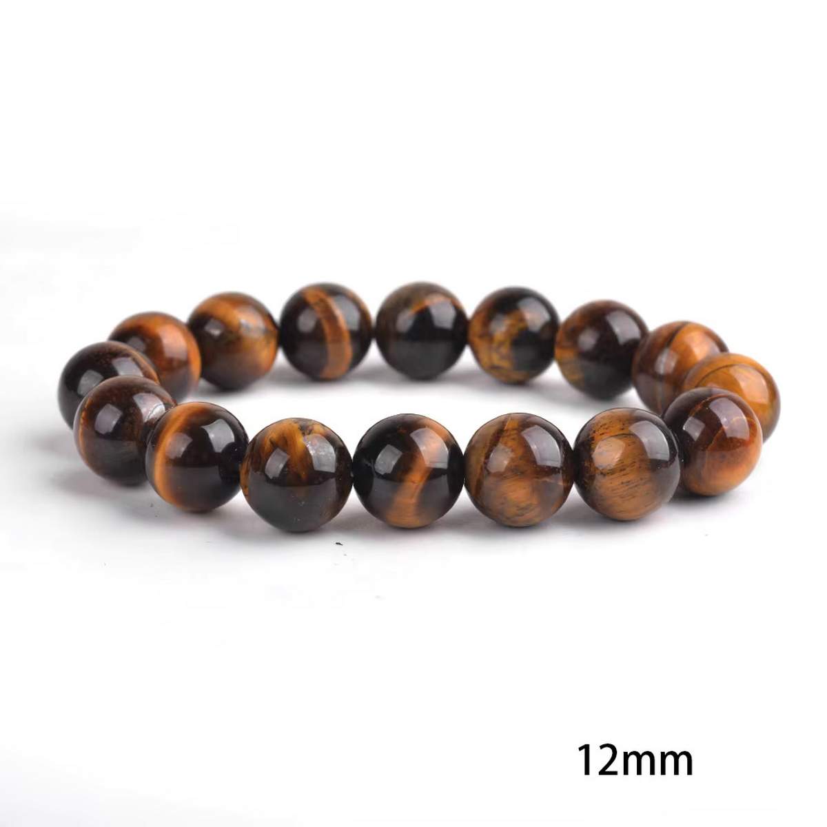 Браслет Тигрове око 12мм 0400