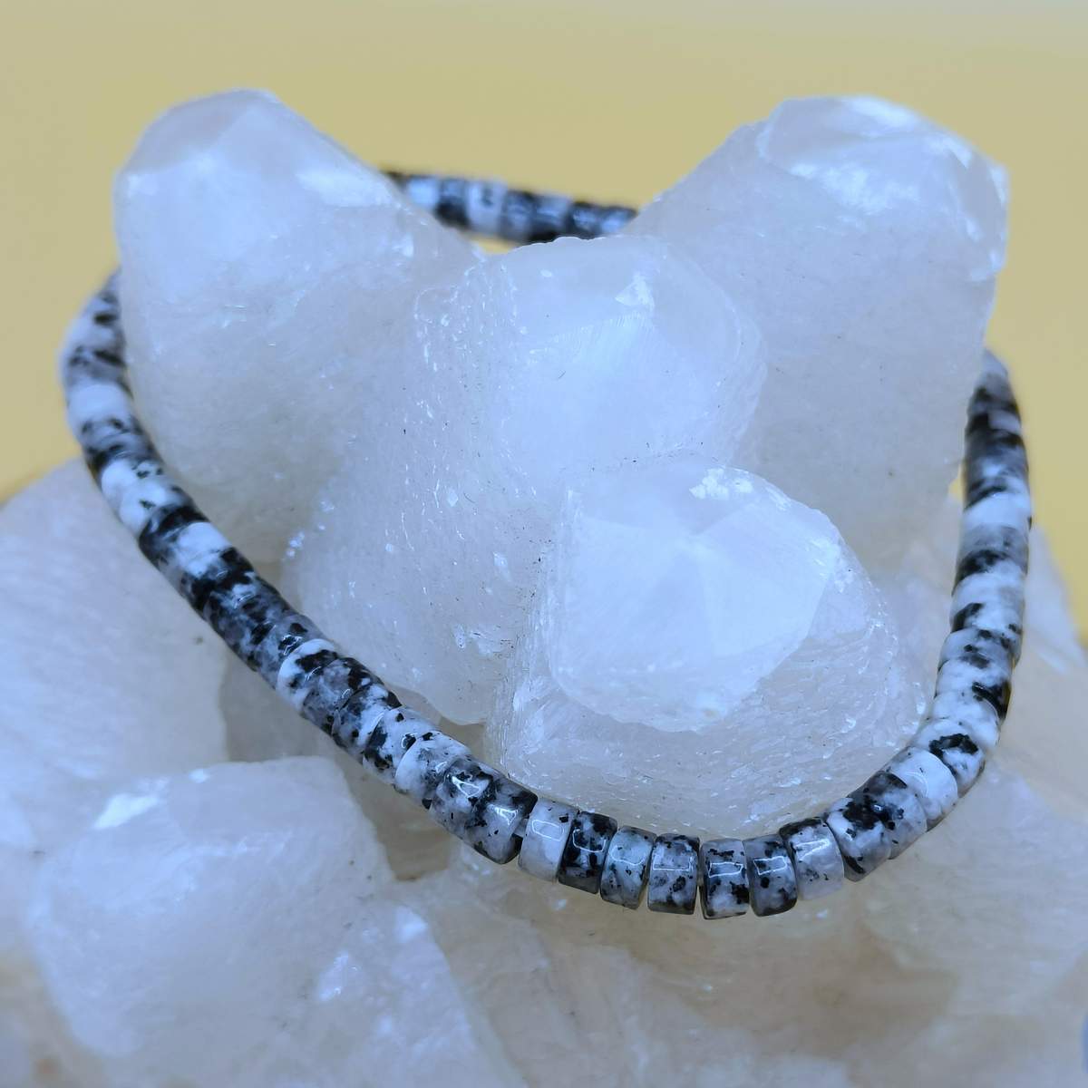 Браслет рондель Опал Турция 4,5мм 0300