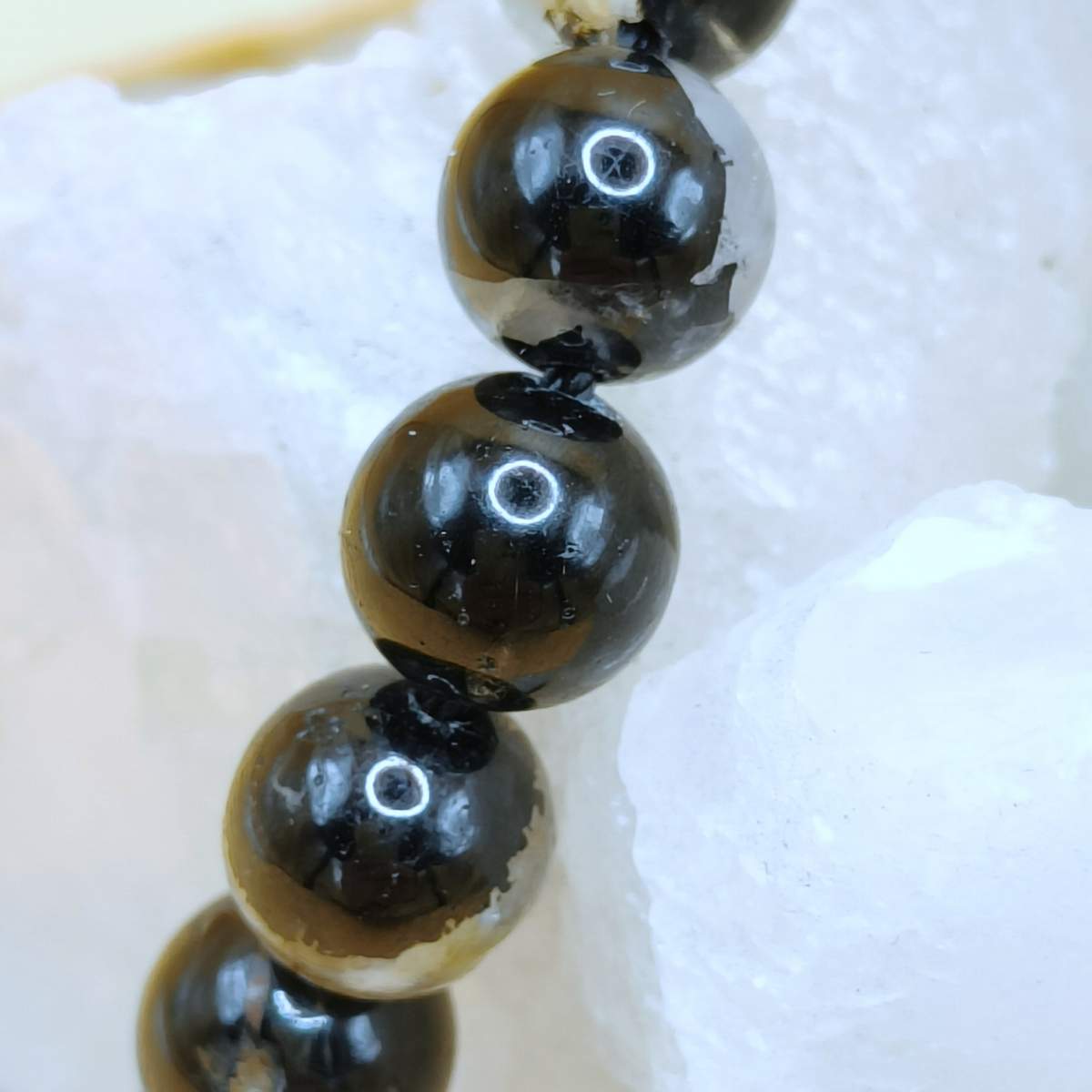 Чотки Обсидіан 33 нам.8мм 0600