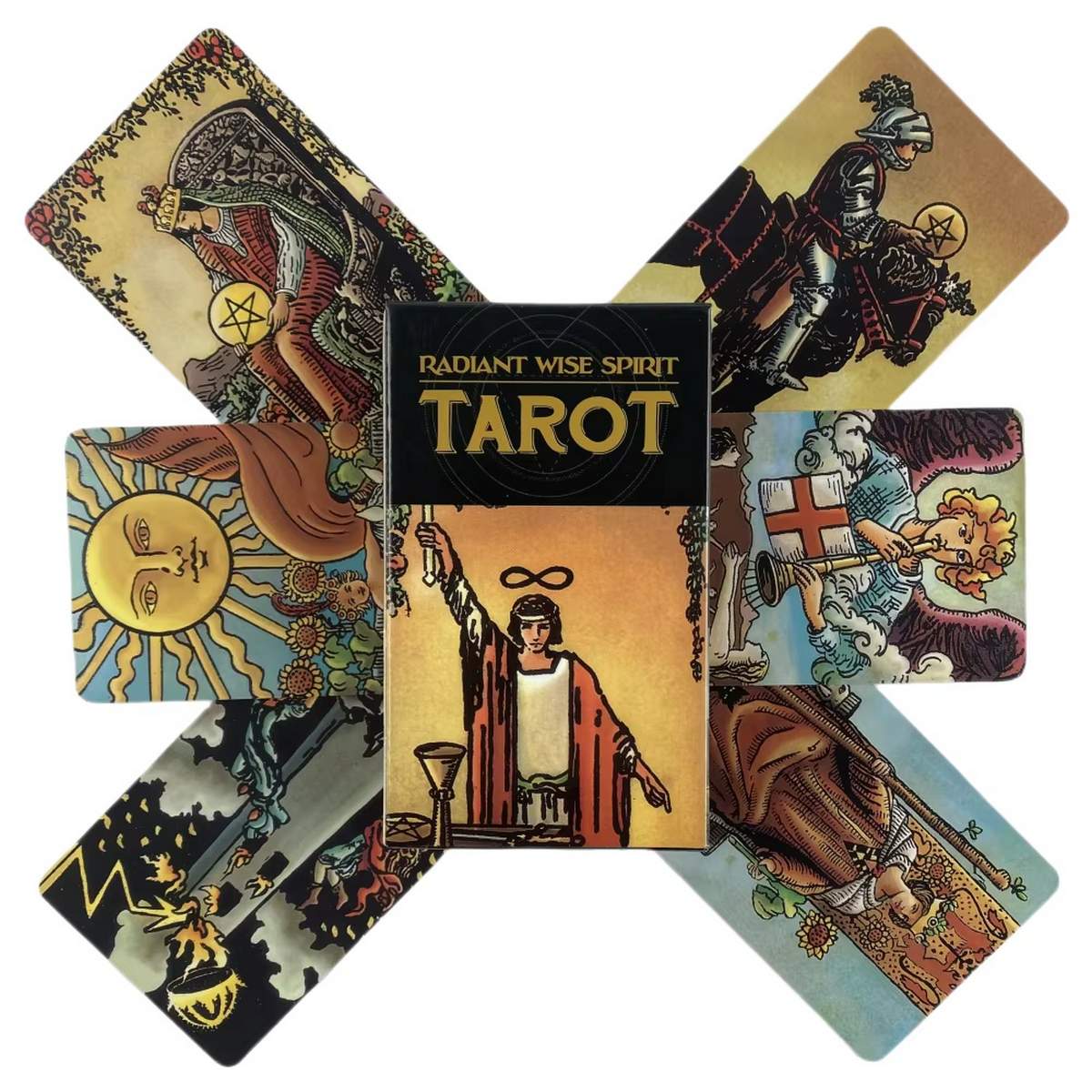 Radiant Wise Spirit Tarot /зол.зріз/ Сяючий Мудрий Дух /Lo Scarabeo/