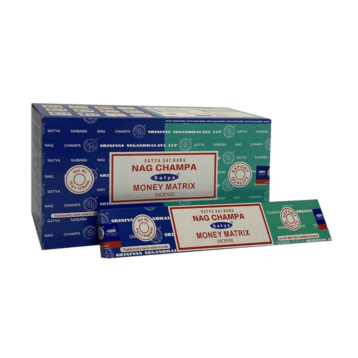 Nag Champa & Money Matrix Satya 16g