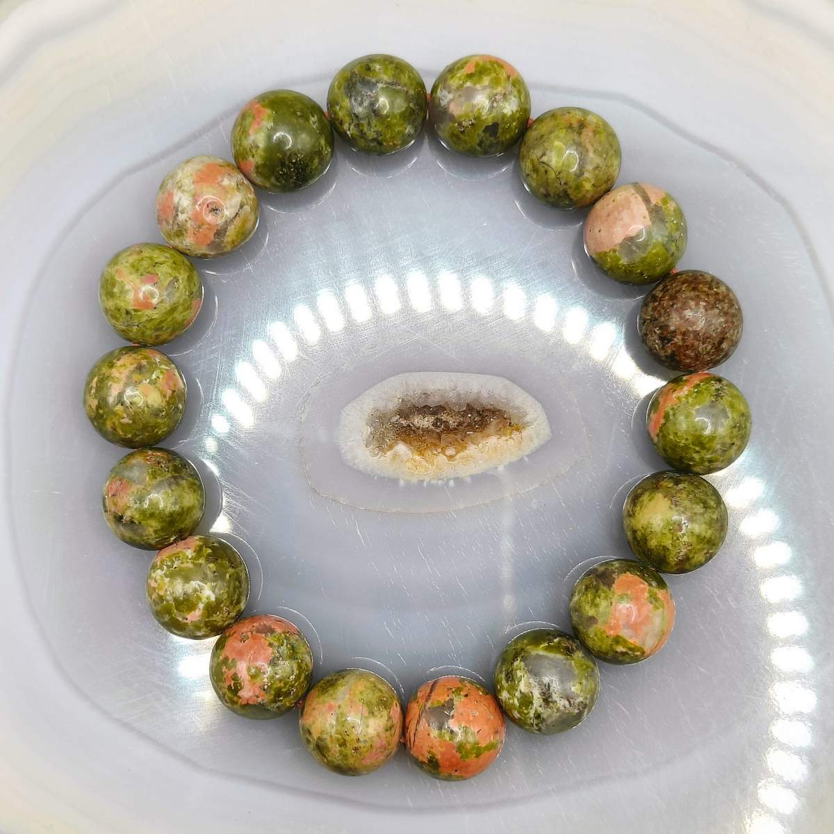 Браслет Унакіт 10мм 0500