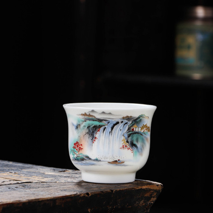 Чабей «Огляд гірських пейзажів» кераміка 120мл 0200