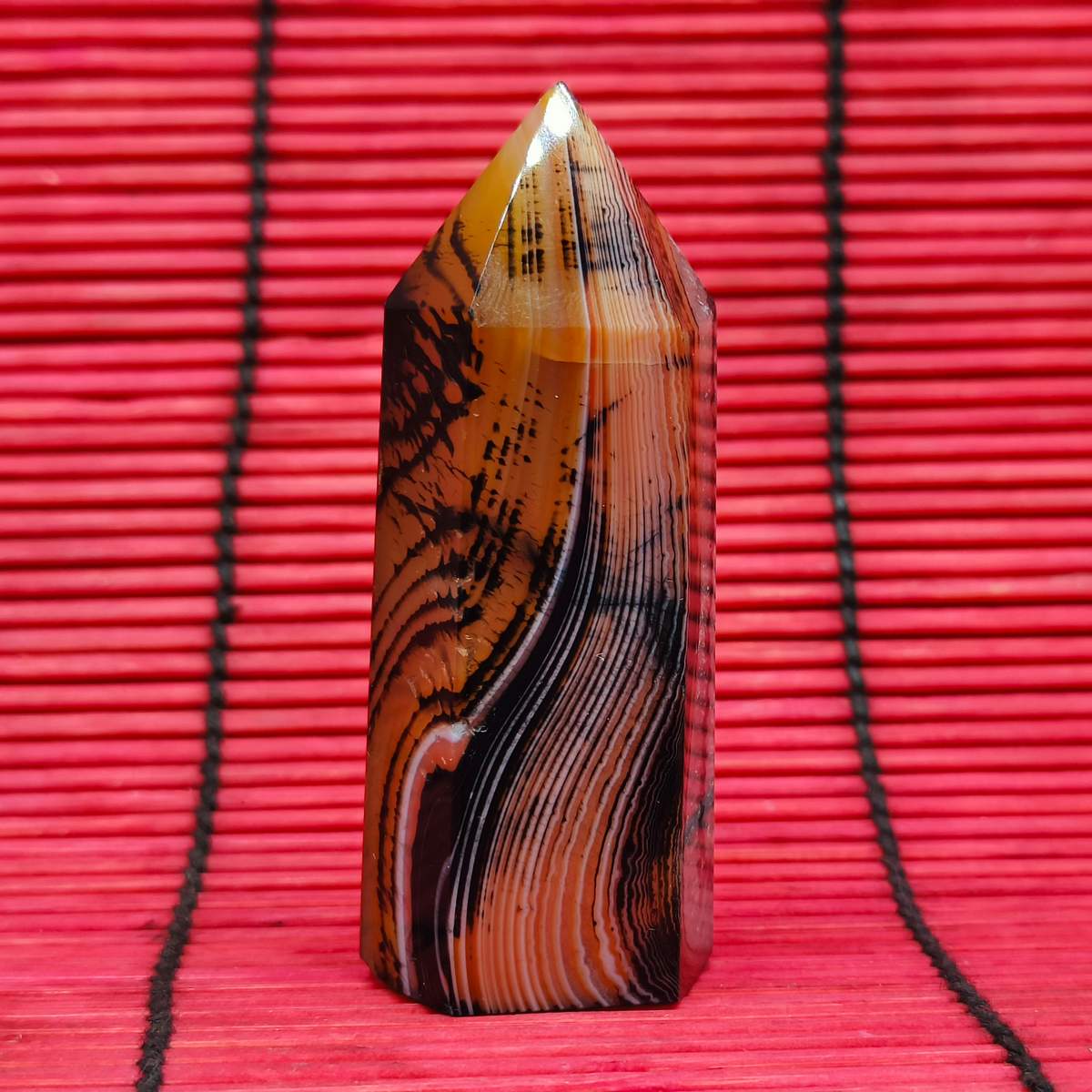 Стела Сердолік 7см 0900