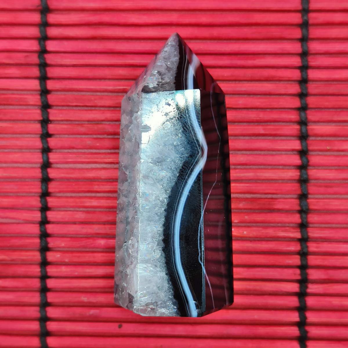 Стела Агат Чорний 6,5см 0800