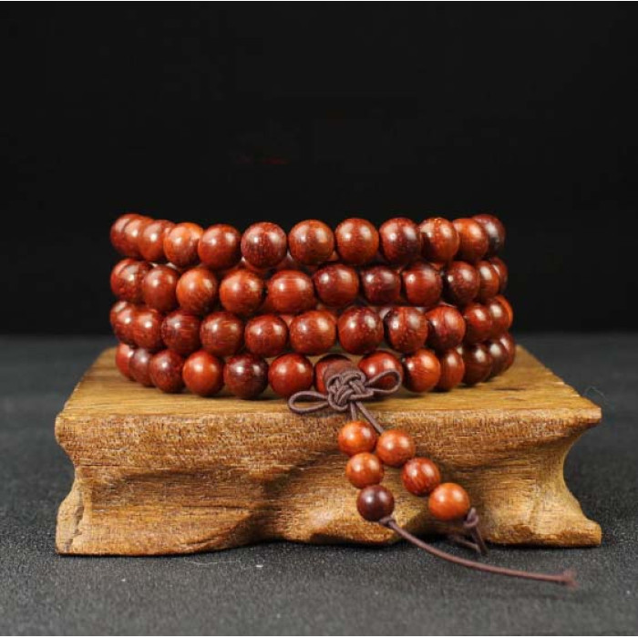 Чітки з дерева Червона Груша 108 нам. 8мм 264/0250
