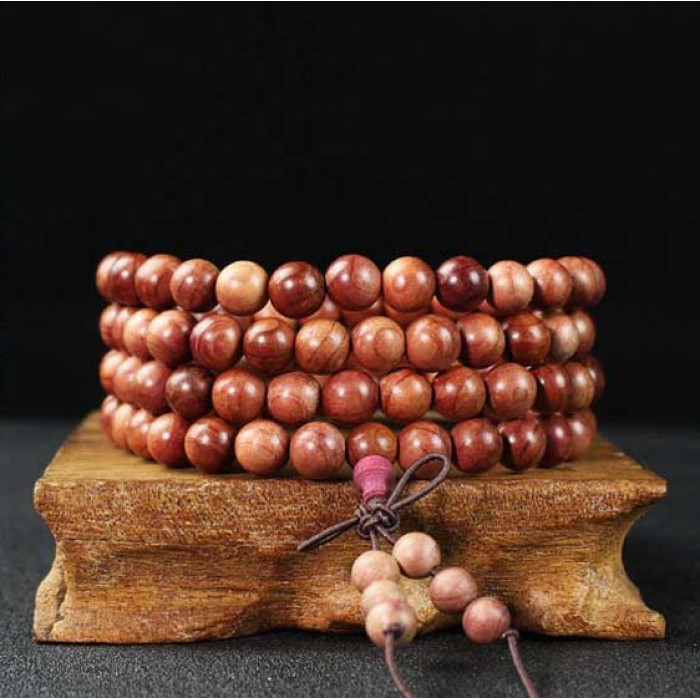 Чотки з дерева Кедр 108 нам.8мм 270/0400